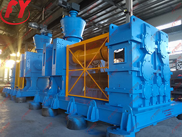 DH1050对辊挤压造粒设备主机即将发往国外